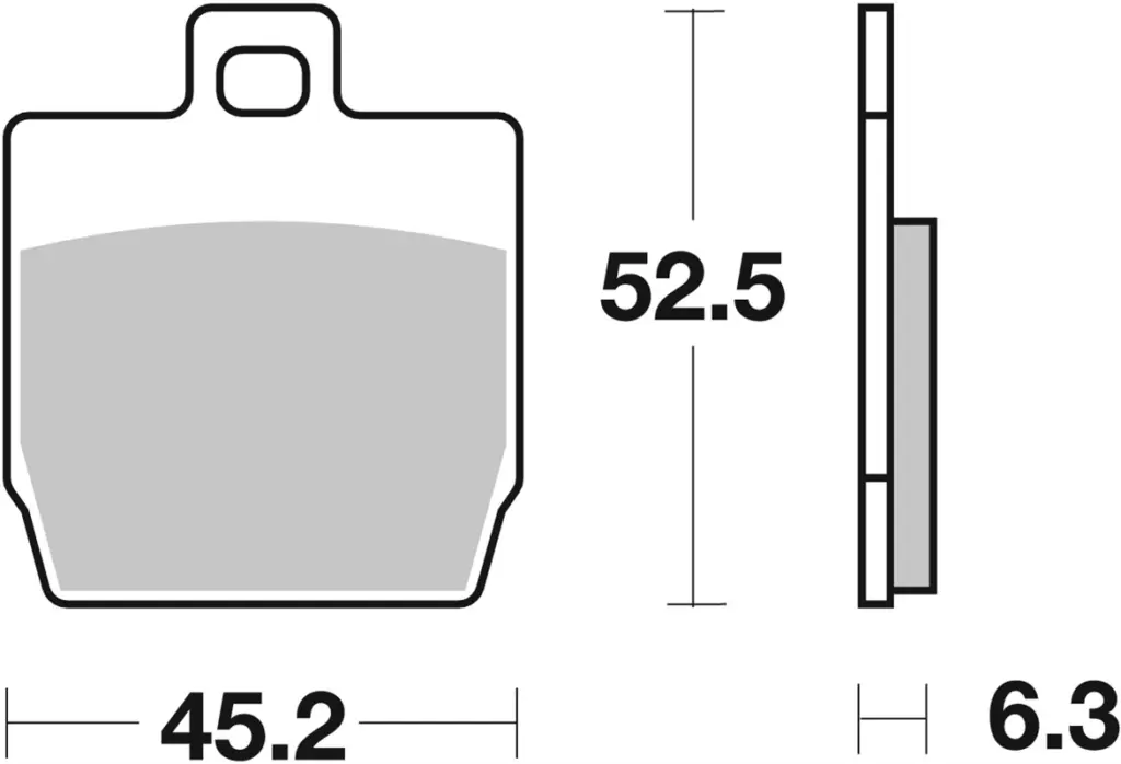 SBS 145MS Front/Rear Brake Pads