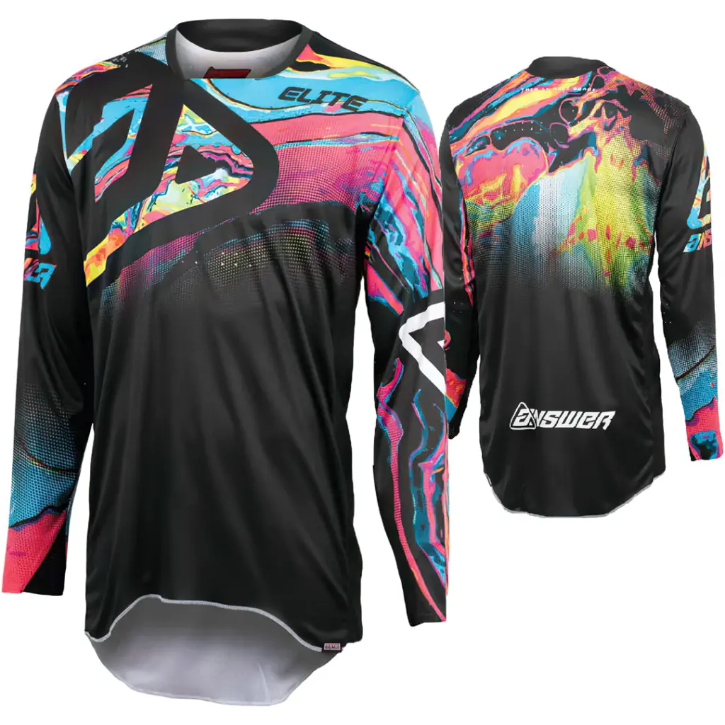 Answer Elite Spectre Motocross Jersey Iridium/Black