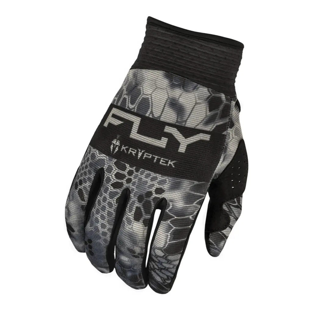 FLY Racing F-16 S.E. Kryptek Motocross Gloves Moss Grey / Black
