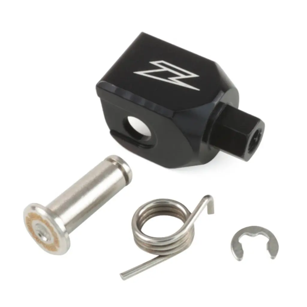 ZETA REVOLVER SHIFT LEVER REP. TIP MOUNT STRAIGHT BLACK
