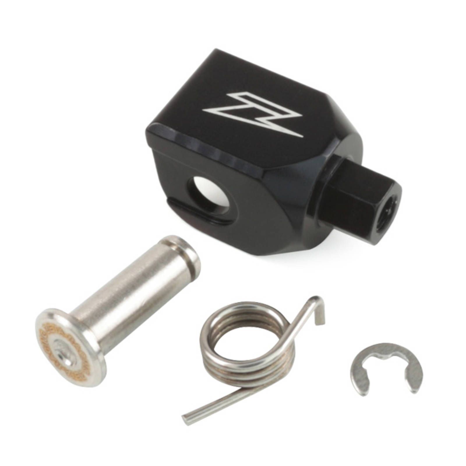 ZETA REVOLVER SHIFT LEVER REP. TIP MOUNT STRAIGHT BLACK - Image 1