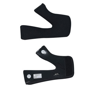 V1 HELMET CHEEKS PADS [BLACK] XXL - Image 1