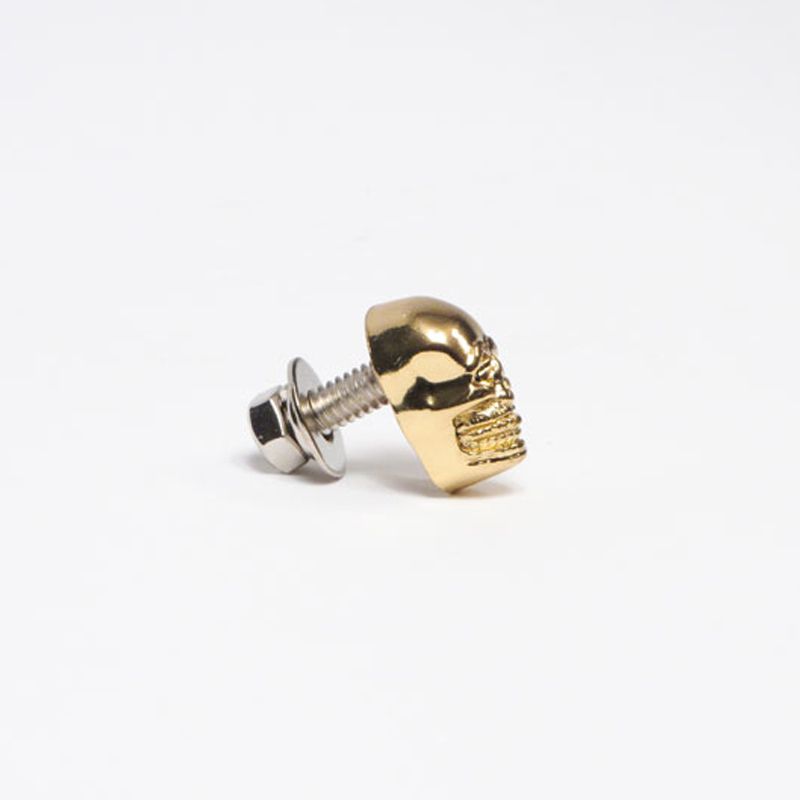 SKULL BOLT GLD SML - Image 3