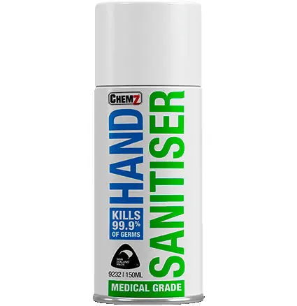 150ml AEROSOL HAND SANITISER