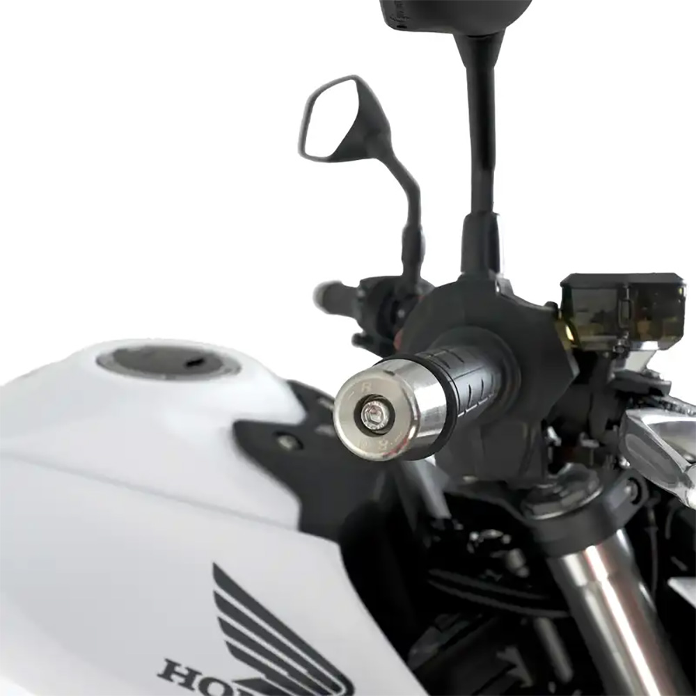R&G Stainless Steel Bar Ends for the Honda CB1000R(+) 18--CB1000 Hornet/SP 25- R&G - Image 1