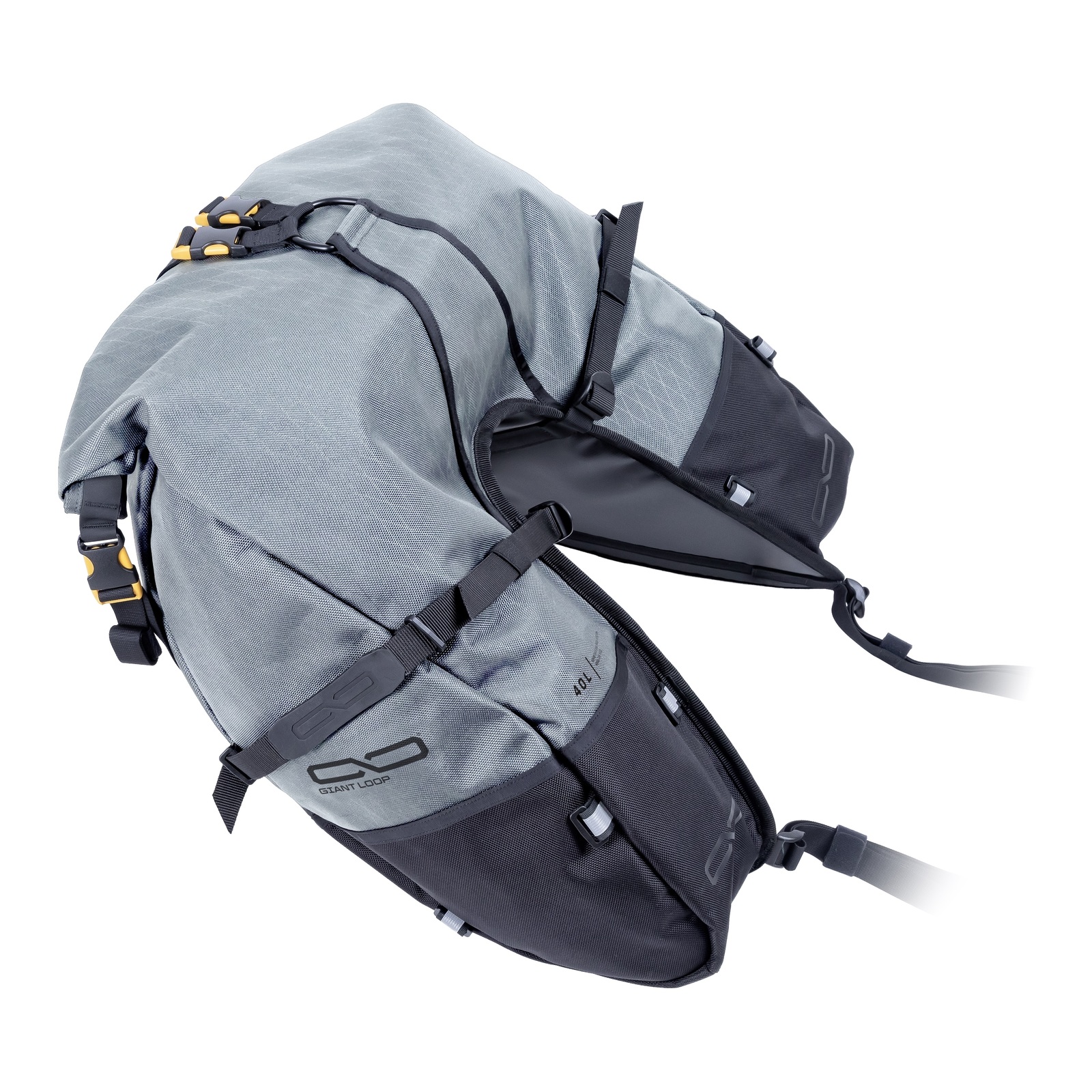 Giant Loop Coyote Saddlebag Grey (68L) - Image 1