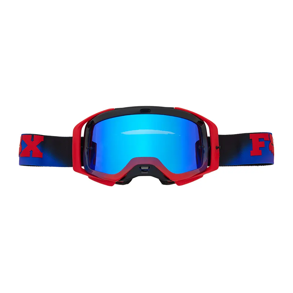 Fox Airspace Streak Motocross Goggles Spark Flo Red