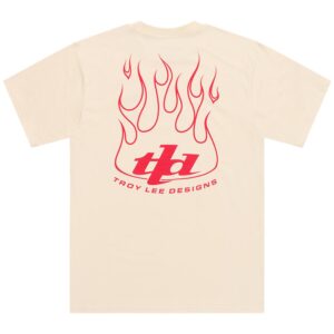 Troy Lee Designs Torched Tee Vintage White - Image 2