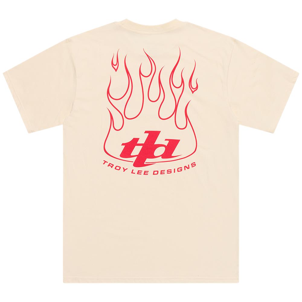 Troy Lee Designs Torched Tee Vintage White - Image 2