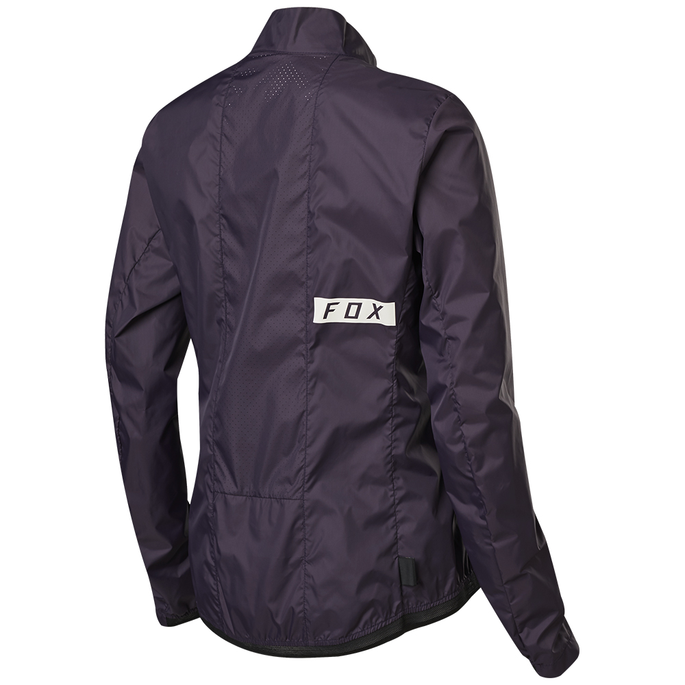 WOMENS DEFEND WIND JACKET [DARK PURPLE] XL - Image 2