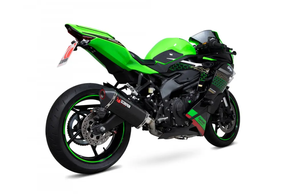 Ninja ZX-25R Serket Parallel Full System Carbon Fibre Sleeve 2020-2022