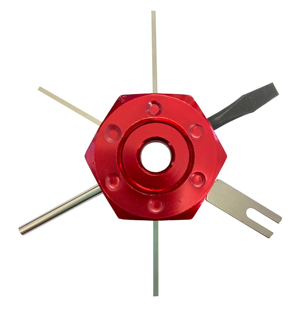 6 WAY WIRING TERMINAL REMOVE TOOL - Image 1