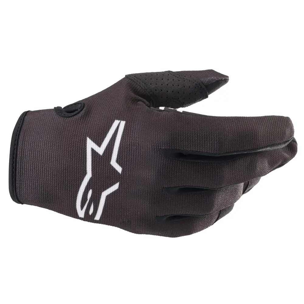 Alpinestars Radar Youth Black Motocross Gloves