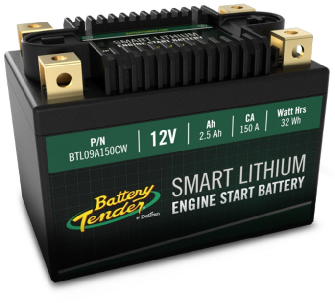 DELTRAN LITHIUM BATTERY WITH BMS 12V 6.1Ah 360CCA L176xW87xH130 mm - Image 1