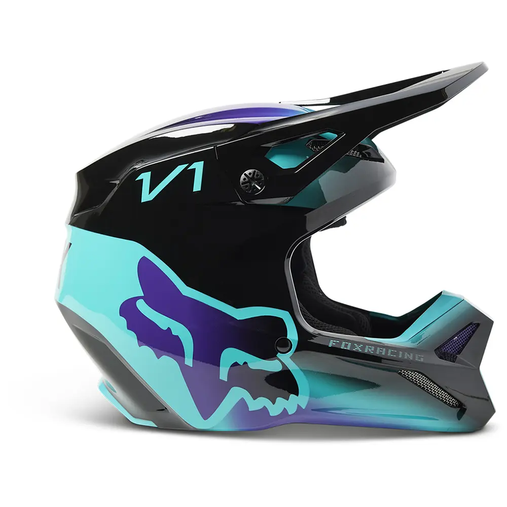 Fox V1 TOXSYK MIPS ECE Motocross Helmet Youth Black
