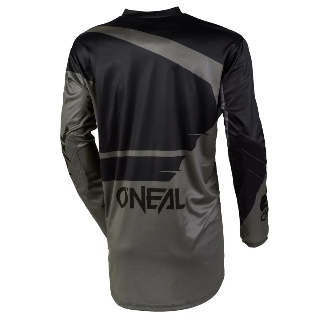 #20 ELEM RACEWEAR JSY BK/GY MD