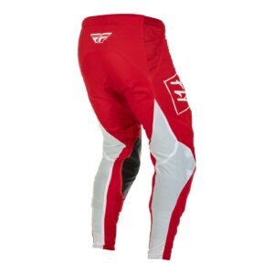 Fly Lite Hydrogen Red/White Motocross Pants - Image 4