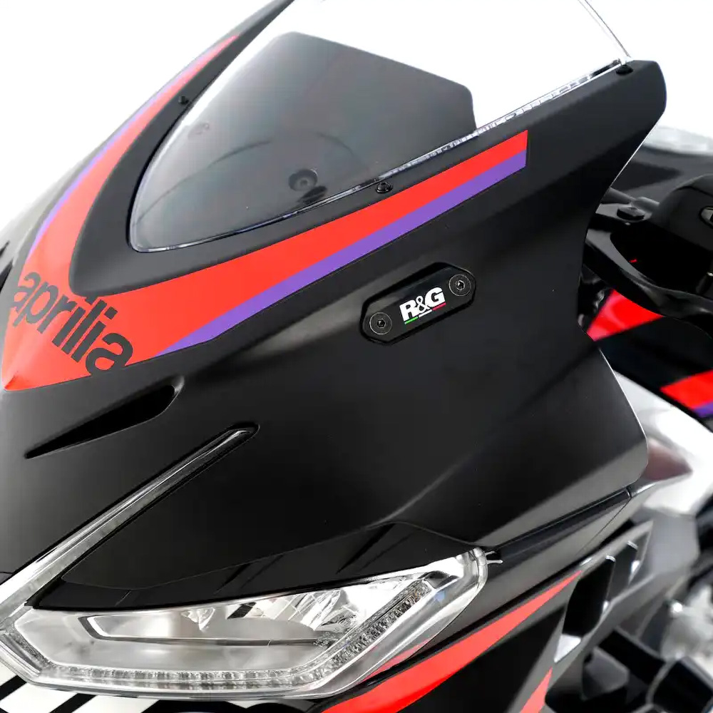 Mirror Blanking Plates for Aprilia RS457 24- R&G - Image 1