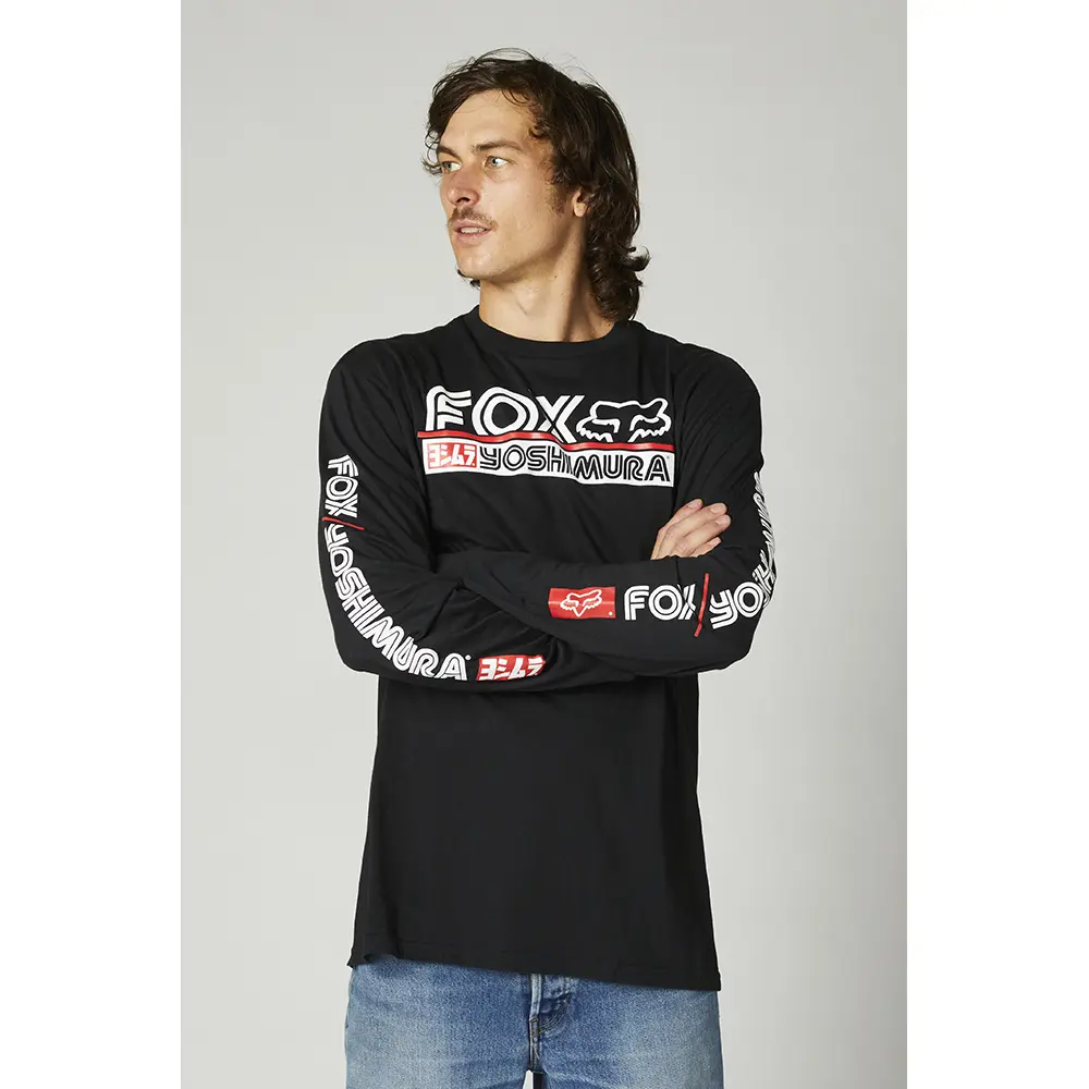 Tee Fox Yoshimura Black