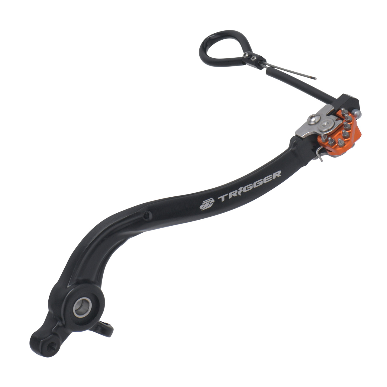 ZETA TRIGGER BRAKE PEDAL KTM 250SX'17-, 250/350EXC-F'17- ORA - Image 1
