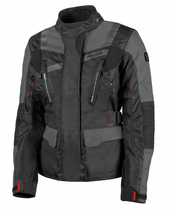 STELVIO LADY LIGHT JACKET GREY/BLACK X-SMALL - Image 2