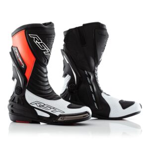 RST Tractech Evo-3 Sport CE Road Boots With/Flo Red - Image 1