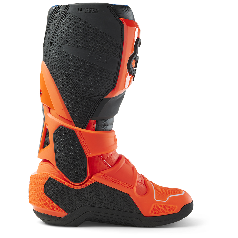 Fox Instinct Motocross Boots Flo Orange - Image 3