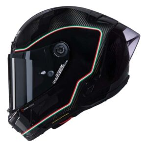 Nolan Xseries X-804 RS Ultra Carbon Full Face Helmet - black/Italia - Image 1