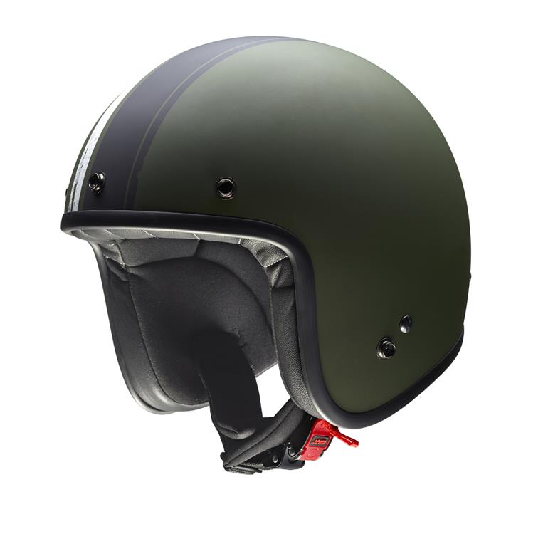 HELMET CLASSIC OPEN FACE MILITARY GREEN 58/M - Image 2