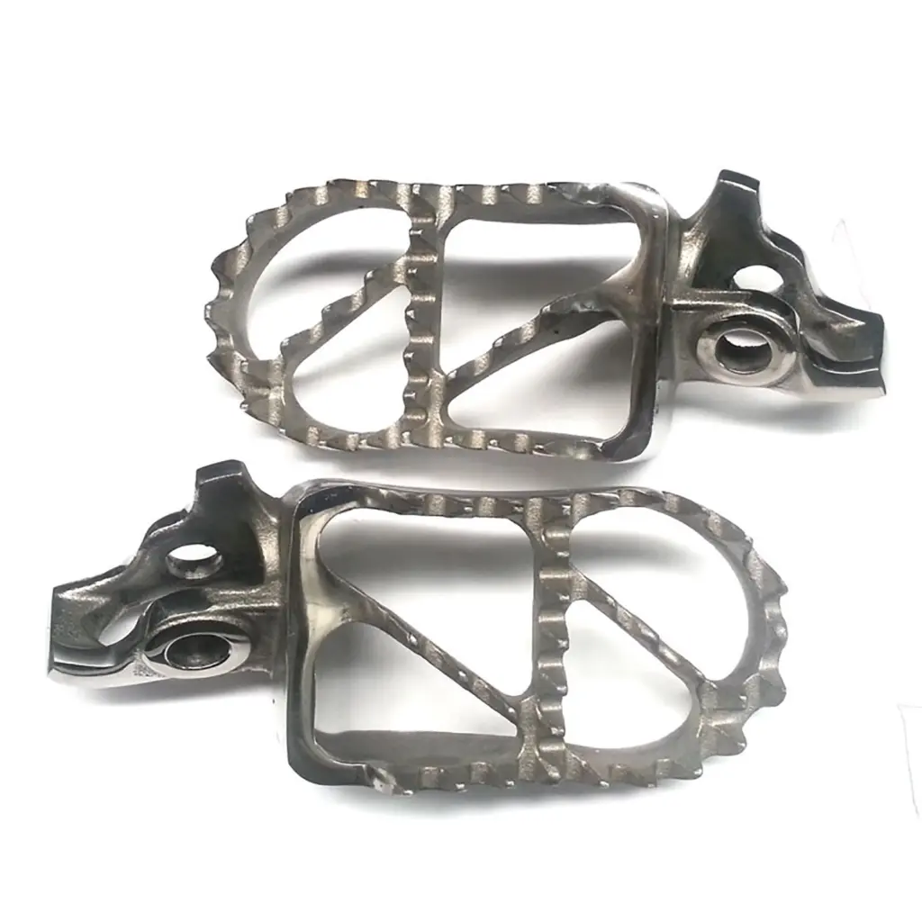 WHITES FOOT PEG WIDE MX SUZ RMZ250 07-09 /RMZ450 05-07