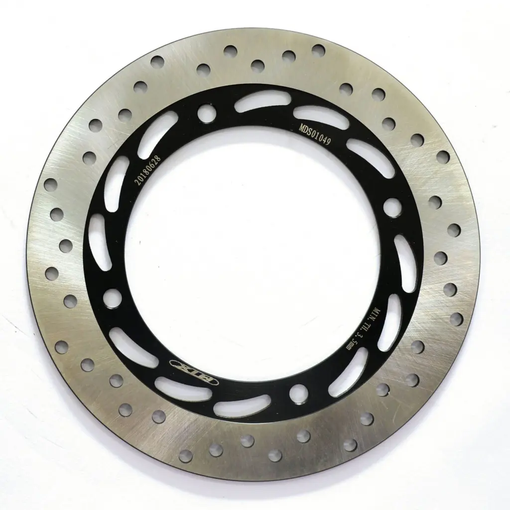 MTX BRAKE DISC SOLID TYPE - FRONT L - INDENT