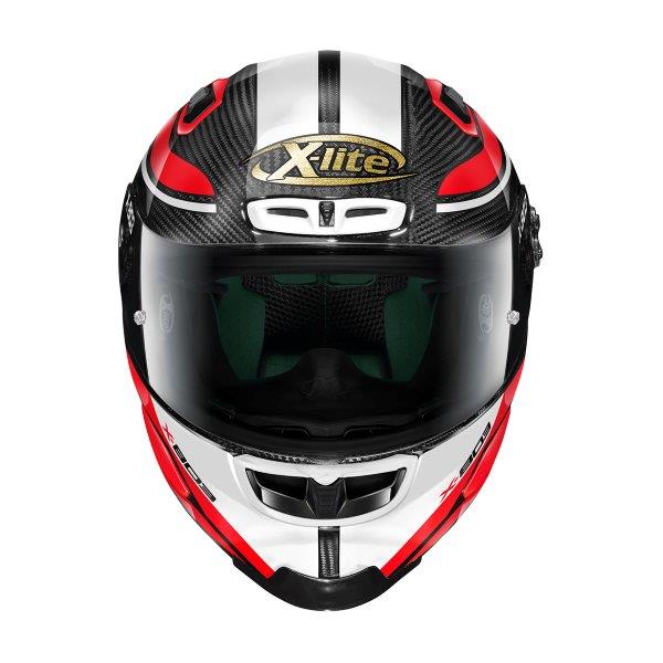 HELMET X803RS ULTRA CARBON CARBON/WHITE/RED 50 ANNI EDITION XLARGE - Image 1