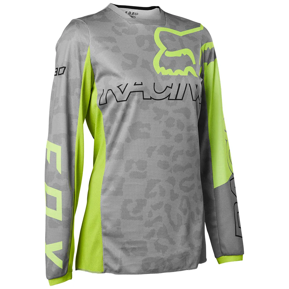 Fox 180 Skew Motocross Jersey Ladies Steel Grey