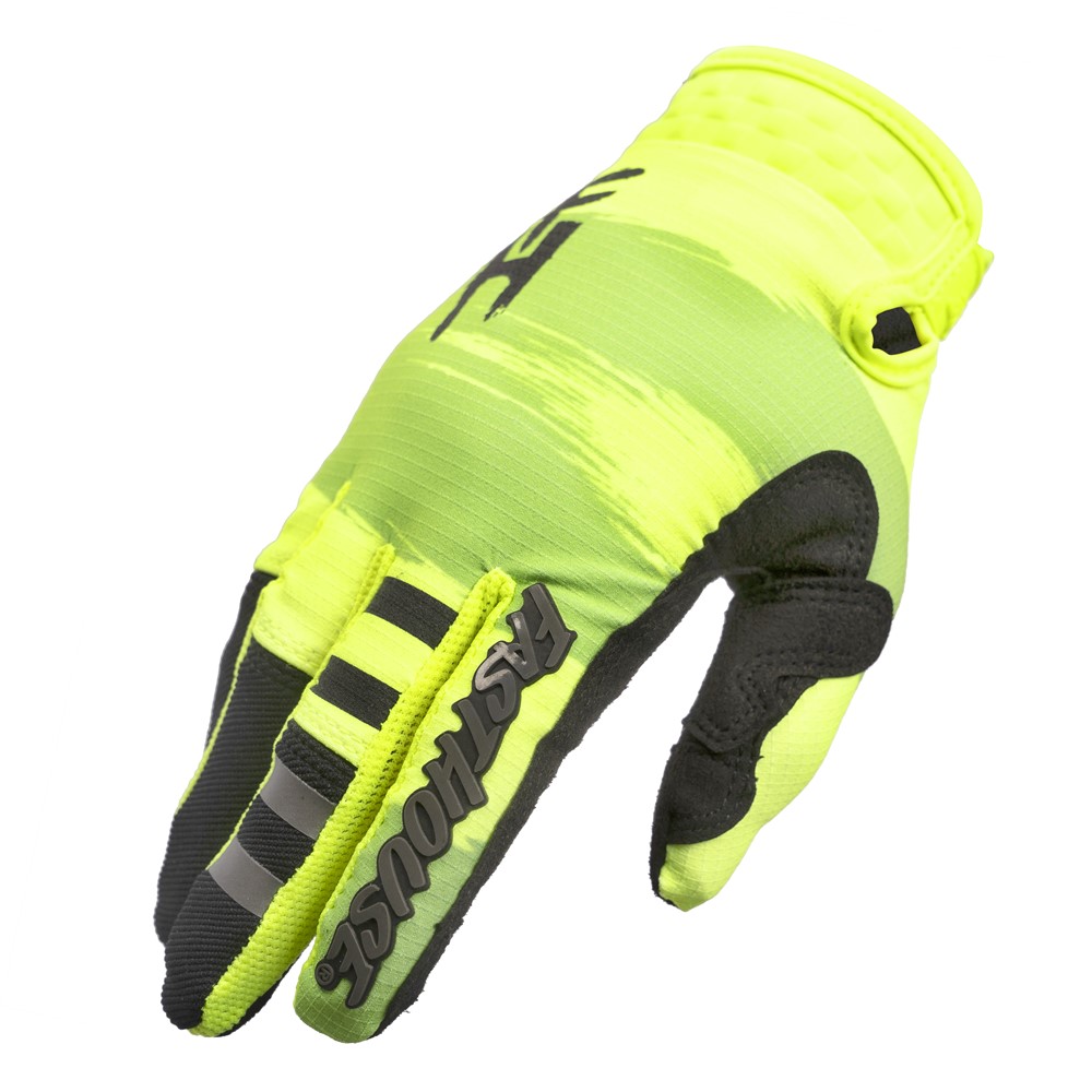 Fasthouse Speed Style Jester Motocross Glove High Viz/Black - Image 2