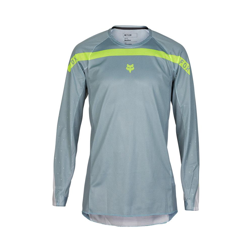 Fox Airline Aviation Motocross Jersey Grey - Image 1