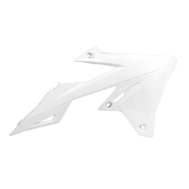 RADIATOR SHROUDS SUZUKI  RMZ250 19-20 RMZ450 18-20 WHITE - Image 1