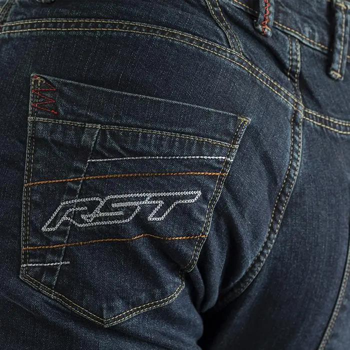 Jeans RST Aramid Straight Leg Darkwash Blue
