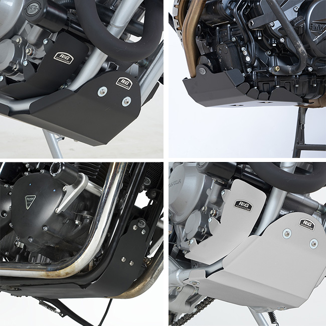 Bash Plate Triumph Bonneville Bobber 17- R&G - Image 1