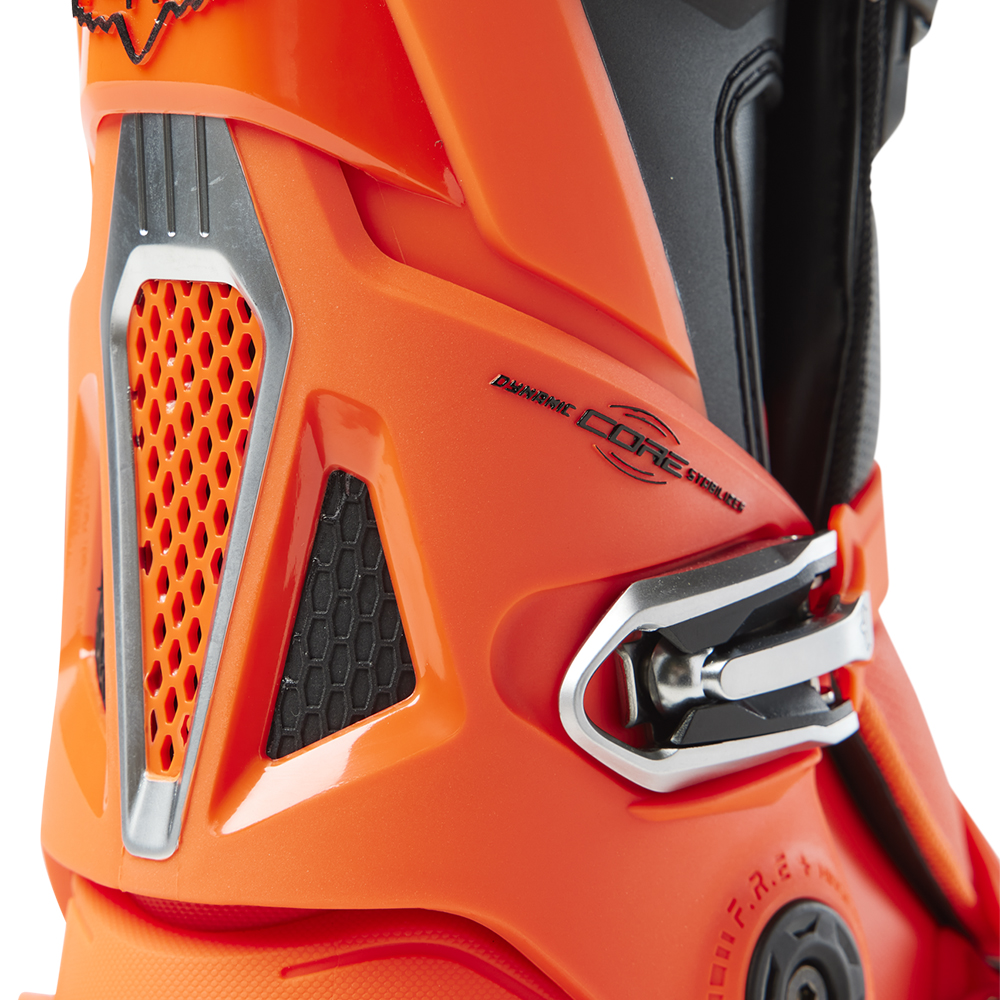 Fox Instinct Motocross Boots Flo Orange - Image 10