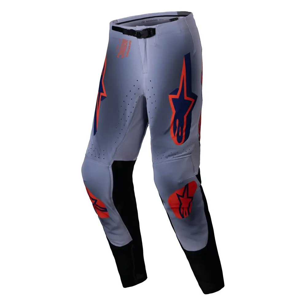 Alpinestars Supertech Lipan Motocross Pants Gray/Orange Fluoro