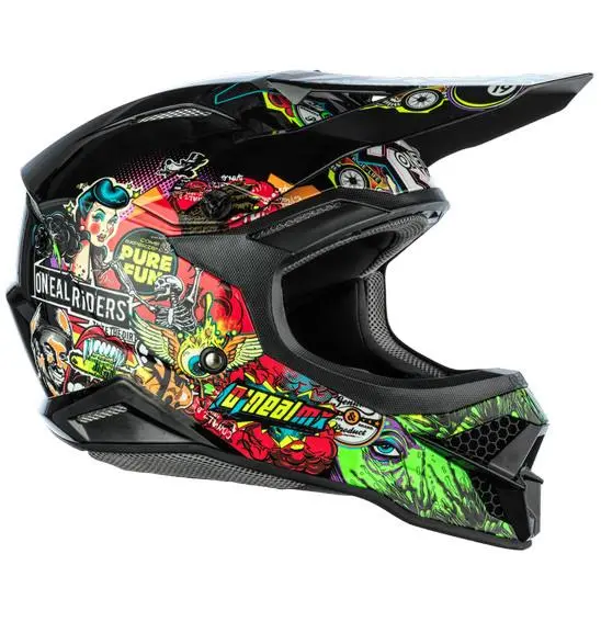 O'Neal 3SRS CRANK Motocross Helmet Multi