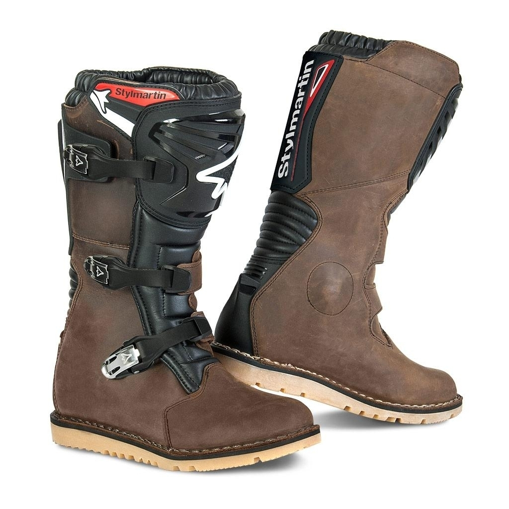 STYLMARTIN IMPACT OFF-ROAD BOOTS BROWN 42 - Image 1
