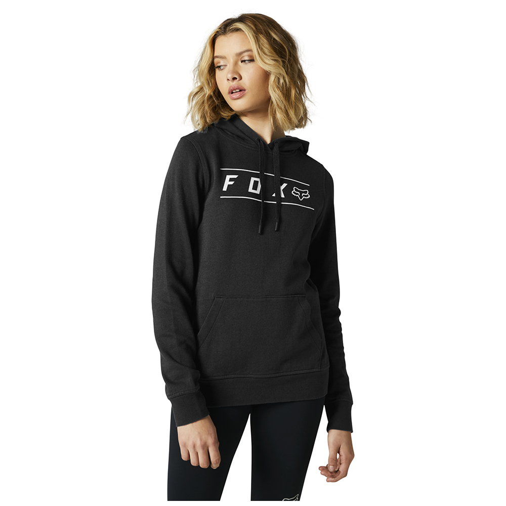 Fox Womens Pinnacle Pullover Fleece Hoodie Black - Image 2