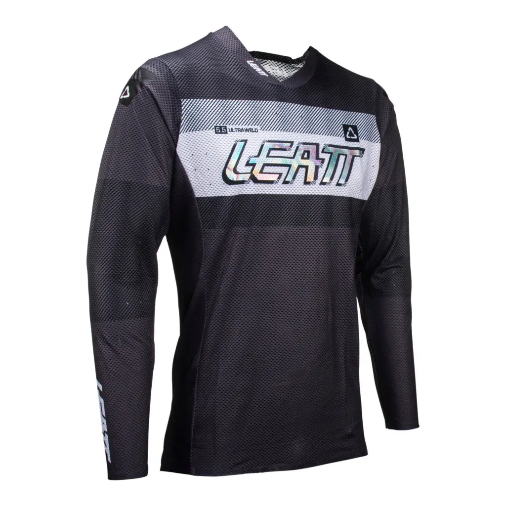 Leatt Moto 5.5 Ultraweld Motocross Jersey Graphite