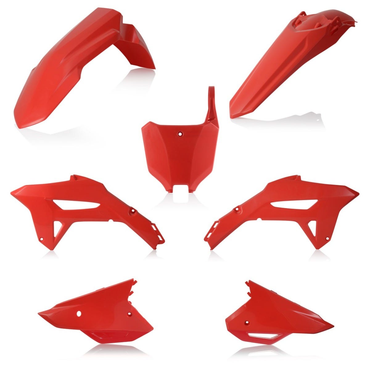 CYC 5PLAS KIT2021 HONDA CRF450R 5 PIECE REPLICA KIT RED - Image 1
