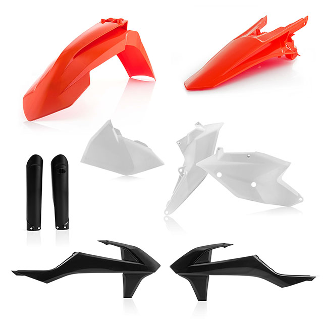 Acerbis KTM Full Plastic Kit OEM EXC/EXC-F 2018 [A] - Image 1