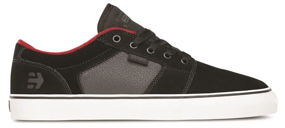 Etnies Barge LS Shoes Black/Charcoal/Red