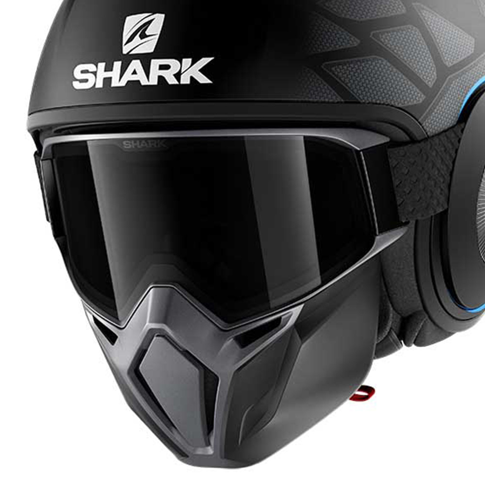 DRAK STREET-DRAK MASK + GOGGLES BLACK - Image 1