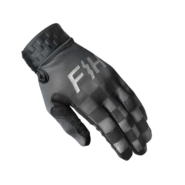 Fasthouse Youth Vapor Reaper Motocross Gloves Black - Image 1