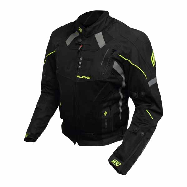 #OCTANE 111 JKT M BLK/HIVIZ SM - Image 2
